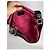 Borsa a mano in cotone marrone Sufflette Signature di Coach - vista 3