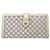 Céline Portafoglio in pelle bianca Celine Triomphe Bianco