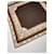 Céline Fazzoletto di seta Celine Brown Marrone - vista 4