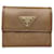 Borsa in pelle marrone Prada