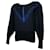 Yves Saint Laurent Tricot en Laine Noire  - vue 1