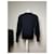 Yves Saint Laurent Tricot en Laine Noire  - vue 4