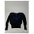 Yves Saint Laurent Tricot en Laine Noire  - vue 5