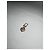 Pendente in acciaio argento Gucci - vista 2