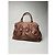 Autre Marque Borsa in pelle marrone non firmata - vista 5