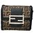 Fendi Baguette braune Lederbörse