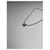 Collana in acciaio dorato Givenchy D'oro - vista 2
