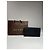 Cartera Continental Negra de Algodón Gucci Negro - vista 3