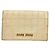 Borsa in pelle bianca Miu Miu Bianco