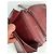 Clutch in pelle bordeaux Cartier Bordò - vista 4