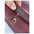 Clutch in pelle bordeaux Cartier Bordò - vista 5