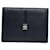 Givenchy Navy Lederhandtasche Marineblau  - Ansicht 1