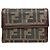 Fendi Baguette braune Lederbörse