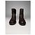 Botas de tobillo de cuero marrón Gucci Castaño - vista 5