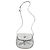 Céline Borsa a mano in pelle verniciata bianca Celine Triomphe Bianco