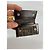 Borsa in cotone marrone Fendi Baguette - vista 5