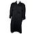 Courreges Abrigo trench de lana negra Courrèges Negro