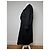 Courreges Abrigo trench de lana negra Courrèges Negro - vista 3
