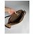 Borsa a mano in pelle beige Loewe Flamenco - vista 5