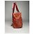 Chanel Cambon roter Polyester-Handtasche - Ansicht 4