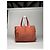 Chanel Cambon roter Polyester-Handtasche - Ansicht 5