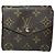 Portafoglio in pelle marrone Louis Vuitton Pont 9