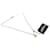 Collana in acciaio dorato Givenchy D'oro