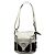 Borsa a mano in pelle bianca Loewe Flamenco Bianco