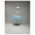 Bolsa de couro Givenchy 4G Azul  - vista 4