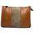 Clutch in pelle marrone Dior D-Bee