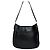 Borsa in pelle nera Gianni Versace Nero