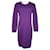 Givenchy lila Leinenkleid