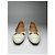Céline Celine Triomphe White Leather Flat - view 5
