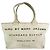 Borsa a mano in cotone beige Marc by Marc Jacobs