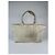 Borsa a mano in cotone beige Marc by Marc Jacobs - vista 5