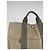 Borsa a mano in cotone beige di Hermès - vista 2
