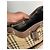 Borsa a secchiello in pelle beige Burberry Lola - vista 3