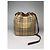Borsa a secchiello in pelle beige Burberry Lola - vista 5