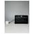 Clutch in pelle nera Givenchy Emblem Nero - vista 2