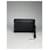 Clutch in pelle nera Givenchy Emblem Nero - vista 3