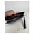 Clutch in pelle nera Givenchy Emblem Nero - vista 5