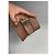 Borsa in pelle marrone Louis Vuitton Lockme - vista 3