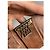 Borsa in pelle marrone Louis Vuitton Lockme - vista 4