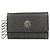 Bulgari Monedero de algodón gris Bvlgari