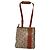 Céline Celine Triomphe orange Baumwollhandtasche