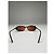 Gafas de sol de metal naranja Cartier - vista 3