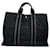 Borsa a mano in cotone nero Hermès