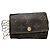 Borsa in pelle marrone Louis Vuitton Lockme