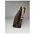 Céline Clutch in pelle marrone Celine Triomphe - vista 2