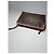 Céline Clutch in pelle marrone Celine Triomphe - vista 4